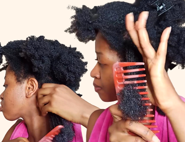 How To Detangle 4c Natural Hair Without Breakages