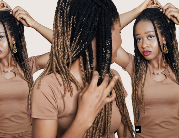 5 Simple Ways You Can Style Your Kinky Twists #youtubeshorts #shorts